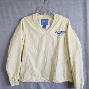 Charles River Apparel For Her Women's Small Legend Windshirt Pullover Yellow